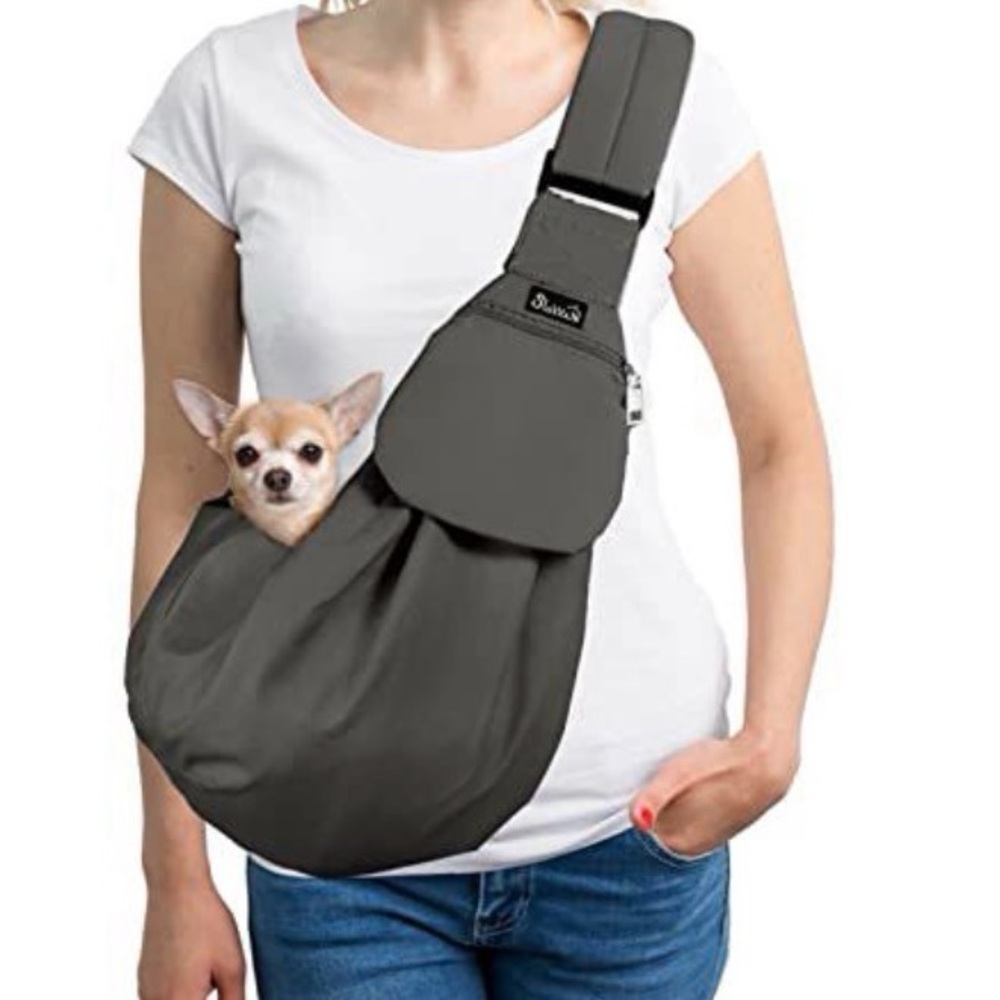 SlowTon Dog Carrier Hands Free Sling, Pet Bag, Dog Purse, Dog Carrier